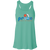 New Orleans Pride Flowy Racerback Tank Top WBL Women's Basketball Team color Teal New Orleans Pride Flowy Racerback Tank Top WBL Women's Basketball Team color Teal