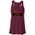 Philadelphia Fox Flowy Racerback Tank Top WBL Women's Basketball Team color Maroon Philadelphia Fox Flowy Racerback Tank Top WBL Women's Basketball Team color Maroon