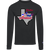 Dallas Chaparrals NBA Basketball Long Sleeve Shirt Top 100% Cotton Crewneck Team Logo color Dallas Chaparrals NBA Basketball Long Sleeve Shirt Top 100% Cotton Crewneck Team Logo color