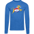 Houston Mavericks NBA Basketball Long Sleeve Shirt Top 100% Cotton Crewneck Team Logo color Royal Blue Houston Mavericks NBA Basketball Long Sleeve Shirt Top 100% Cotton Crewneck Team Logo color Royal Blue