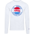 Los Angeles Stars ABA Long Sleeve Shirt American Basketball Association Team Logo color White