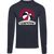 Memphis Pros ABA Long Sleeve Shirt American Basketball Association Team Logo color Navy
