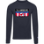 New Jersey Americans ABA Long Sleeve Shirt American Basketball Association Team Logo color Navy New Jersey Americans ABA Long Sleeve Shirt American Basketball Association Team Logo color Navy