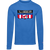 New Jersey Americans ABA Long Sleeve Shirt American Basketball Association Team Logo color Royal Blue New Jersey Americans ABA Long Sleeve Shirt American Basketball Association Team Logo color Royal Blue