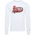 Spirits of St. Louis ABA Basketball Team Long Sleeve Shirt Crewneck 100% Cotton Fabric color White Spirits of St. Louis ABA Basketball Team Long Sleeve Shirt Crewneck 100% Cotton Fabric color White
