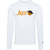 Anaheim Amigos ABA Basketball Team Long Sleeve Shirt Crewneck 100% Cotton Fabric color White