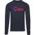Washington Caps ABA Basketball Team Long Sleeve Shirt Crewneck 100% Cotton Fabric color Navy Washington Caps ABA Basketball Team Long Sleeve Shirt Crewneck 100% Cotton Fabric color Navy