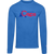 Washington Caps ABA Basketball Team Long Sleeve Shirt Crewneck 100% Cotton Fabric color Royal Blue Washington Caps ABA Basketball Team Long Sleeve Shirt Crewneck 100% Cotton Fabric color Royal Blue