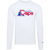 Washington Caps ABA Basketball Team Long Sleeve Shirt Crewneck 100% Cotton Fabric color White Washington Caps ABA Basketball Team Long Sleeve Shirt Crewneck 100% Cotton Fabric color White