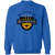 Baltimore Bombers Sweatshirt Crewneck Pullover NFL Football Team Fan Apparel color Sport Royal Blue