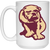 Canton Bulldogs Mug 15 oz. White Glossy Ceramic NFL Football Team Drinkware Canton Bulldogs Mug 15 oz. White Glossy Ceramic NFL Football Team Drinkware
