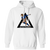 Dayton Triangles Hoodie Pullover Classic NFL Football Team Fan Apparel color White Dayton Triangles Hoodie Pullover Classic NFL Football Team Fan Apparel color White
