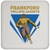 Frankford Yellow Jackets Drink Coaster NFL Football Team Drinkware color White