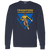 Frankford Yellow Jackets Long Sleeve Shirt Classic NFL Football Team Fan Apparel color Navy