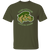 Memphis Hound Dogs T-shirt Classic NFL Football Team Fan Apparel color Military Green Memphis Hound Dogs T-shirt Classic NFL Football Team Fan Apparel color Military Green