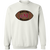 Pottsville Maroons Sweatshirt Crewneck Pullover NFL Football Team Fan Apparel color White