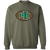Rock Island Independents Sweatshirt Crewneck Pullover NFL Football Team Fan Apparel color Military Green Rock Island Independents Sweatshirt Crewneck Pullover NFL Football Team Fan Apparel color Military Green