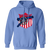St. Louis Gunners Hoodie Pullover Classic NFL Football Team Fan Apparel color Carolina Blue St. Louis Gunners Hoodie Pullover Classic NFL Football Team Fan Apparel color Carolina Blue