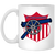 St. Louis Gunners Mug 11 oz. White Glossy Ceramic NFL Football Team Drinkware St. Louis Gunners Mug 11 oz. White Glossy Ceramic NFL Football Team Drinkware