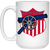 St. Louis Gunners Mug 15 oz. White Glossy Ceramic | NFL Football Team St. Louis Gunners Mug 15 oz. White Glossy Ceramic | NFL Football Team