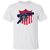 St. Louis Gunners T-shirt Classic NFL Football Team Fan Apparel color White St. Louis Gunners T-shirt Classic NFL Football Team Fan Apparel color White