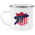 St. Louis Gunners Camping Mug 12 oz. Enamel NFL Football Team Drinkware St. Louis Gunners Camping Mug 12 oz. Enamel NFL Football Team Drinkware