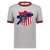 St. Louis Gunners Ringer T-shirt NFL Football Team Fan Apparel color Athletic Heather Grey/Red St. Louis Gunners Ringer T-shirt NFL Football Team Fan Apparel color Athletic Heather Grey/Red