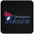 Birmingham Vulcans Drink Coaster WFL Football Team color Black Birmingham Vulcans Drink Coaster WFL Football Team color Black