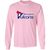 Birmingham Vulcans Long Sleeve Shirt Classic WFL Football Team color Pink