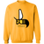 Charlotte Hornets Sweatshirt Crewneck Pullover WFL Football Team color Gold Charlotte Hornets Sweatshirt Crewneck Pullover WFL Football Team color Gold