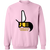 Charlotte Hornets Sweatshirt Crewneck Pullover WFL Football Team color Pink Charlotte Hornets Sweatshirt Crewneck Pullover WFL Football Team color Pink