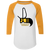 Charlotte Hornets Raglan Shirt Colorblock WFL Football Team color White/Gold Charlotte Hornets Raglan Shirt Colorblock WFL Football Team color White/Gold