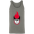 Chicago Fire Tank Top | WFL Football Team color Grey Triblend Chicago Fire Tank Top | WFL Football Team color Grey Triblend
