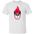 Chicago Fire T-shirt Classic WFL Football Team color White Chicago Fire T-shirt Classic WFL Football Team color White