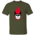 Chicago Fire T-shirt Classic WFL Football Team color Military Green Chicago Fire T-shirt Classic WFL Football Team color Military Green