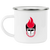 Chicago Fire Camping Mug 12 oz. Enamel WFL Football Team Chicago Fire Camping Mug 12 oz. Enamel WFL Football Team