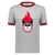 Chicago Fire Ringer T-shirt WFL Football Team color Athletic Heather Grey/Red Chicago Fire Ringer T-shirt WFL Football Team color Athletic Heather Grey/Red