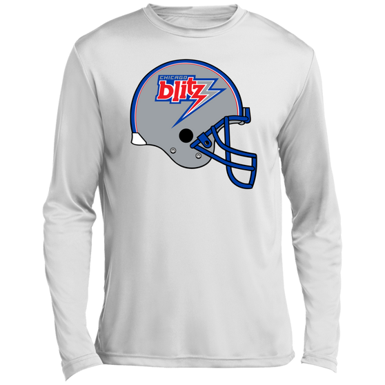 Chicago Blitz Helmet Long Sleeve Shirt Activewear Sensation in White