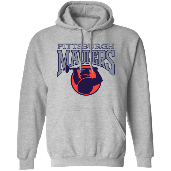 Pittsburgh Maulers USFL Hoodie Pullover - Sport Grey