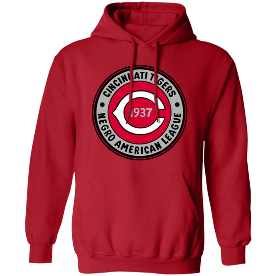 Cincinnati Tigers Hoodie Pullover Negro League Baseball color Red