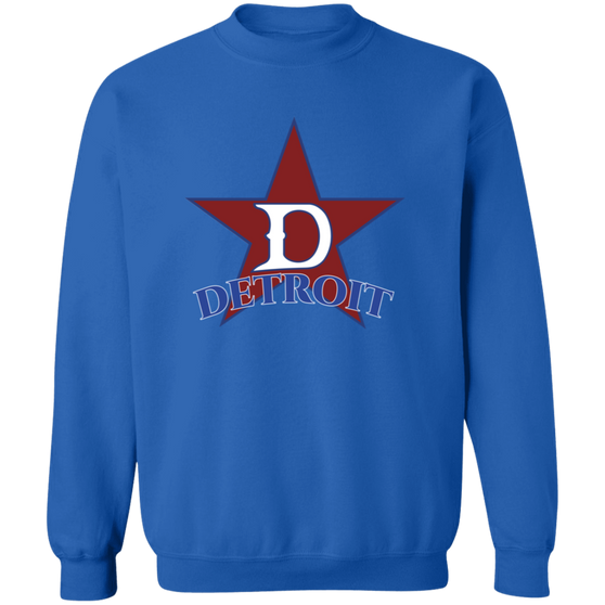 Detroit Stars Sweatshirt Classic Crewneck Negro League Baseball color Royal