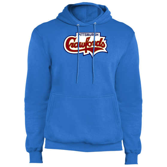 Pittsburgh Crawfords Hoodie Fleece Negro League Baseball Color Royal Blue