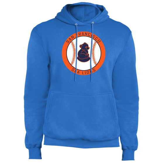 San Francisco Sea Lions Hoodie Fleece Negro League Baseball Color Royal Blue