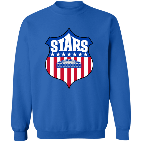 Houston Stars Sweatshirt Classic Crewneck NASL Soccer color Royal Blue