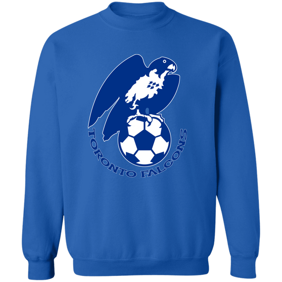 Toronto City Falcons Sweatshirt Classic Crewneck NASL Soccer color Royal Blue