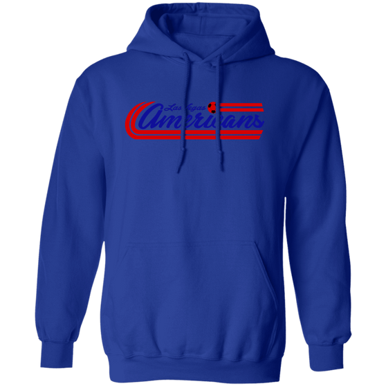 Las Vegas Americans Hoodie Pullover Classic MISL Soccer color Royal Blue