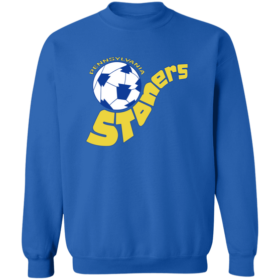 Pennsylvania Stoners Sweatshirt Classic Crewneck ASL Soccer color Royal Blue