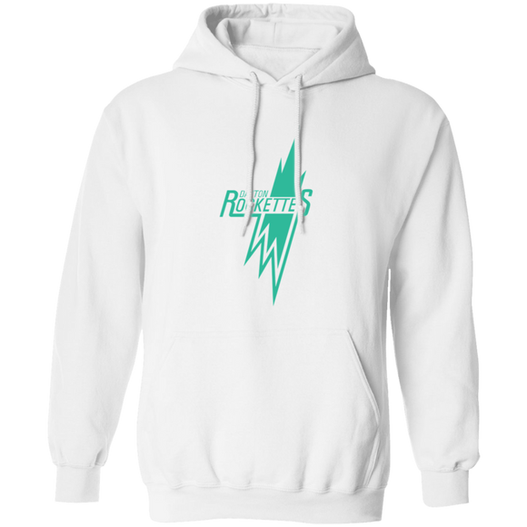 Dayton Rockettes WBL Hoodie Pullover Womens Pro Basketball Team color White