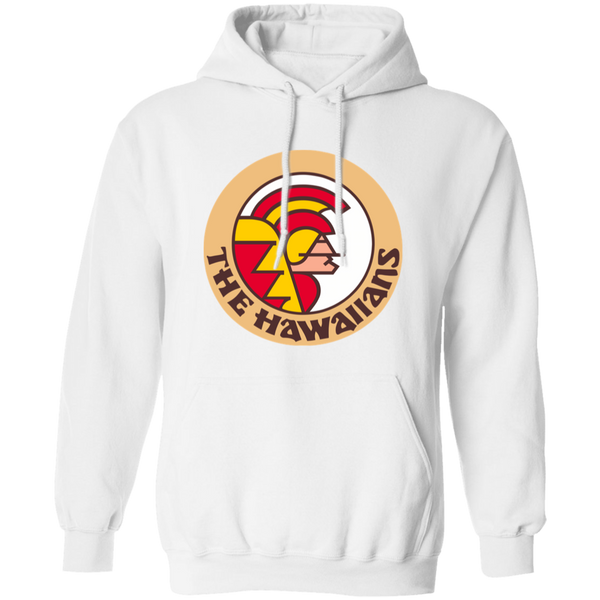Hawaii Hawaiians Hoodie Pullover Classic WFL Football Team color White