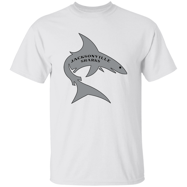 Jacksonville Sharks T-shirt Classic WFL Football Team color White